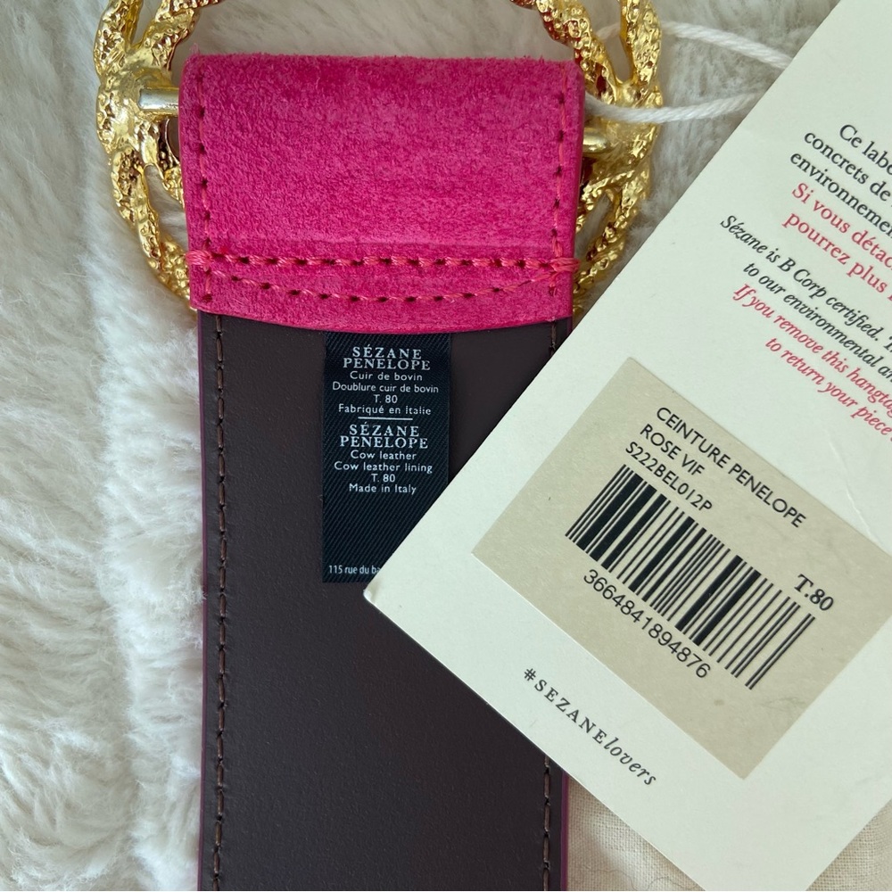 🌿|NWT| Sézane Penelope Belt- 80cm - Picture 9 of 14